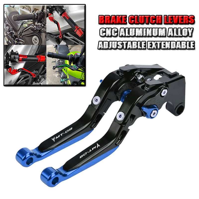 Cnc Aluminum Adjustable Brake Clutch Levers - FOR YAMAHA MT-09 MT09 MT mt