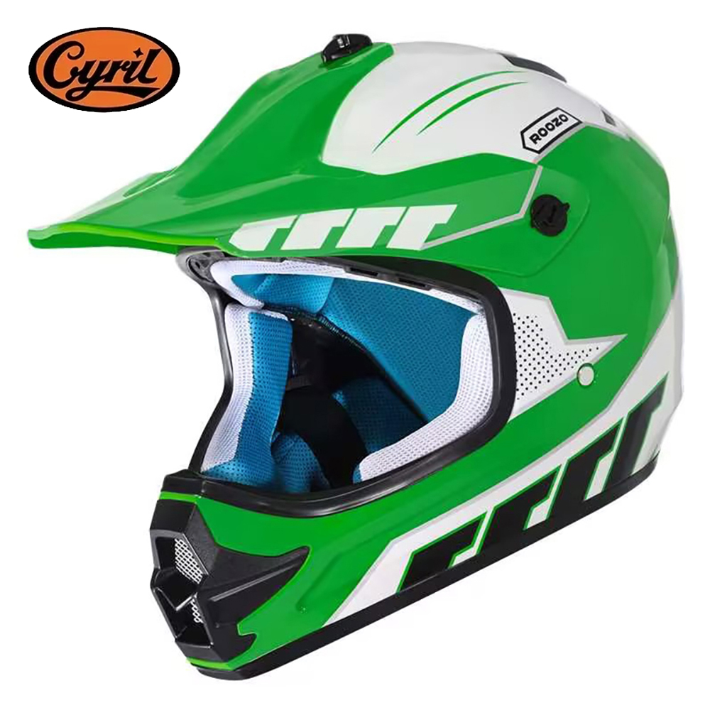 Off Road Motocross Helmet Goggles Set - Kids Motocross Gear Set with Helmet