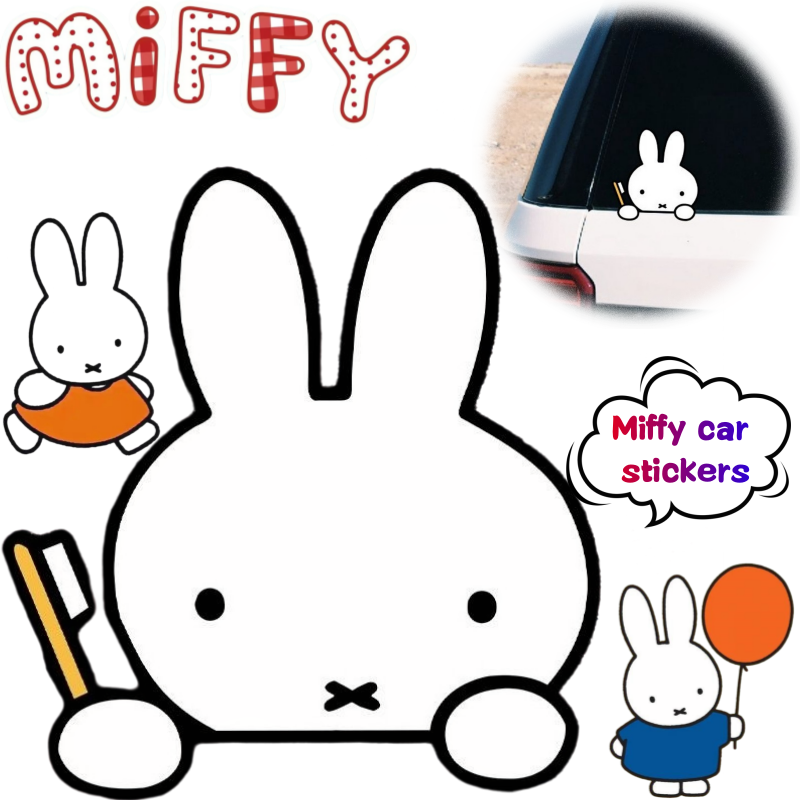 Miffy Rabbit Car Sticker Creat - đánh giá và giá Atv Parts