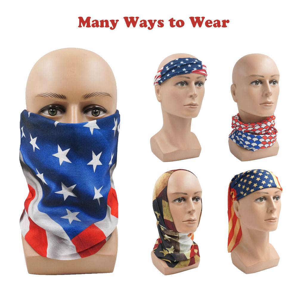 USA Flag Pattern Sun Protectiv - đánh giá và giá Riding Gear