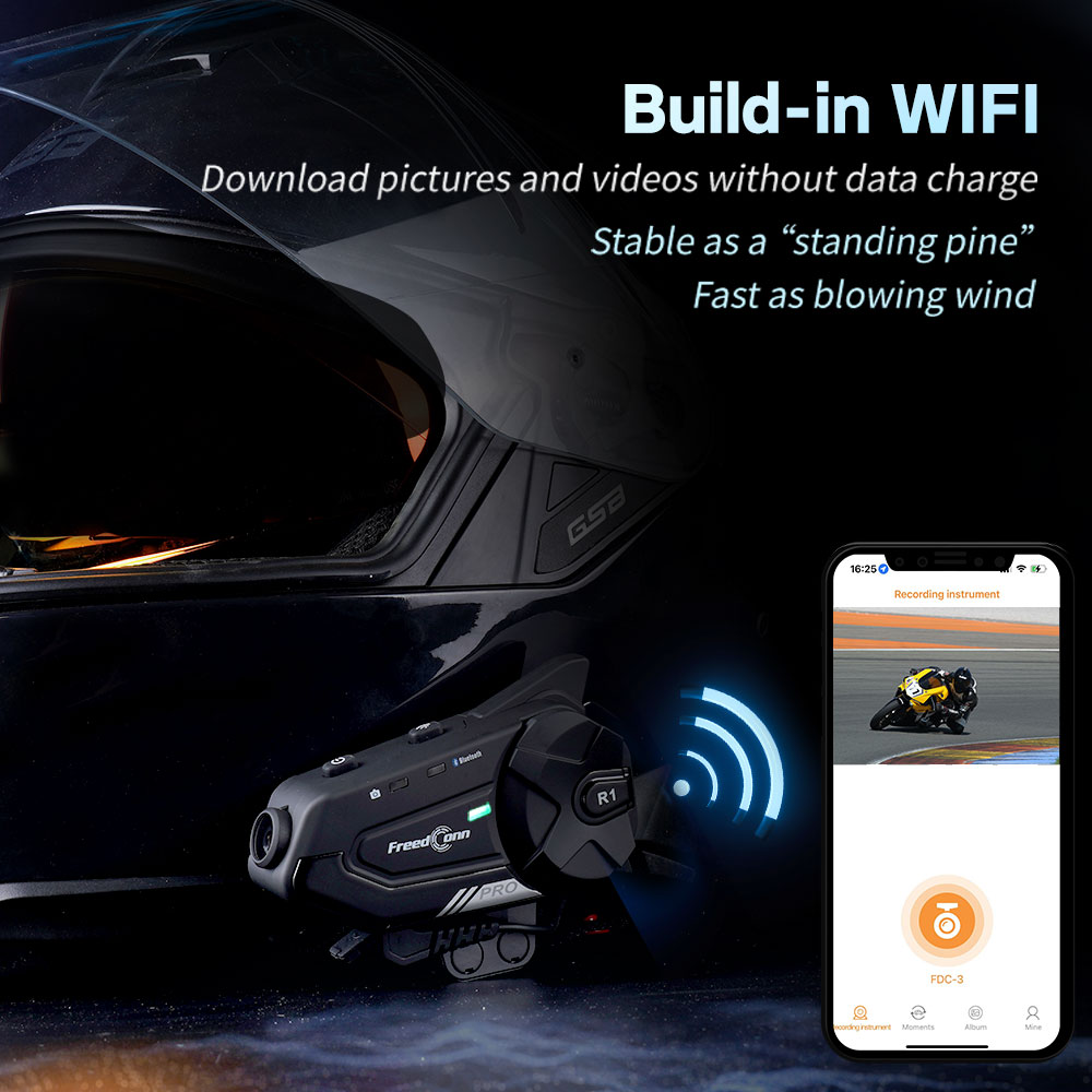 Freedconn Motorcycle Intercom  - đánh giá và giá Universal Motorcycle Helmet Intercom Headset