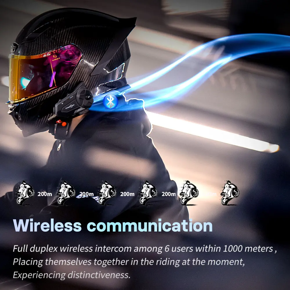 Freedconn Motorcycle Intercom  - đánh giá và giá Universal Motorcycle Helmet Intercom Headset