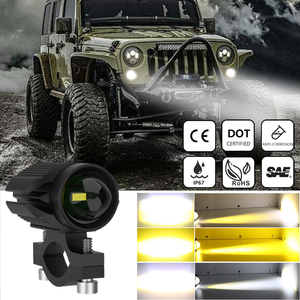 Additional Led Headlights For  - đánh giá và giá Universal Motorcycle Led Headlight Projector