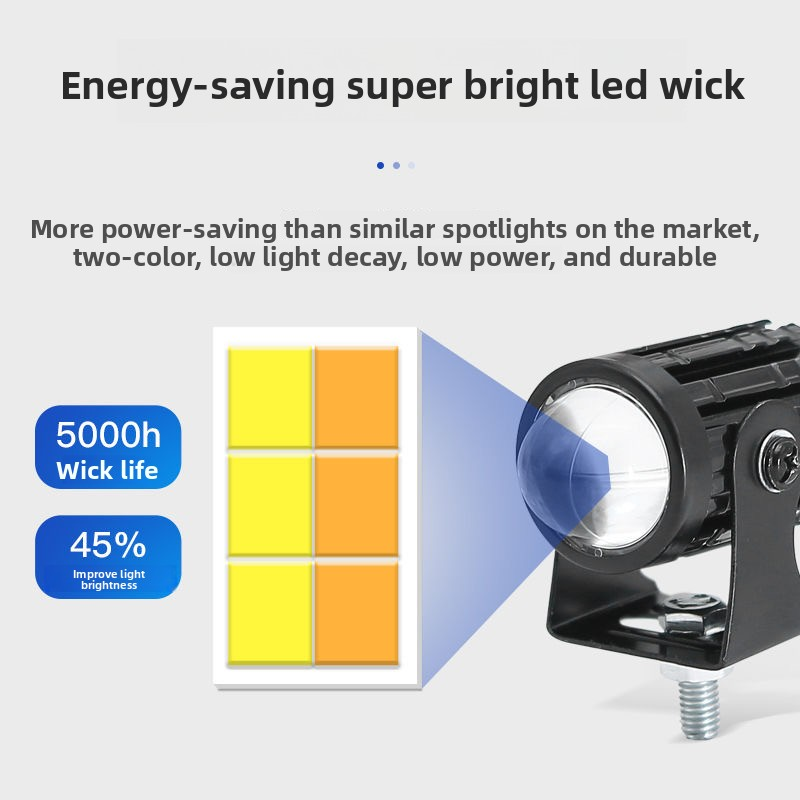 1PCS/2PCS 100W 30000LM Univers - đánh giá và giá Universal Motorcycle Led Headlight Projector