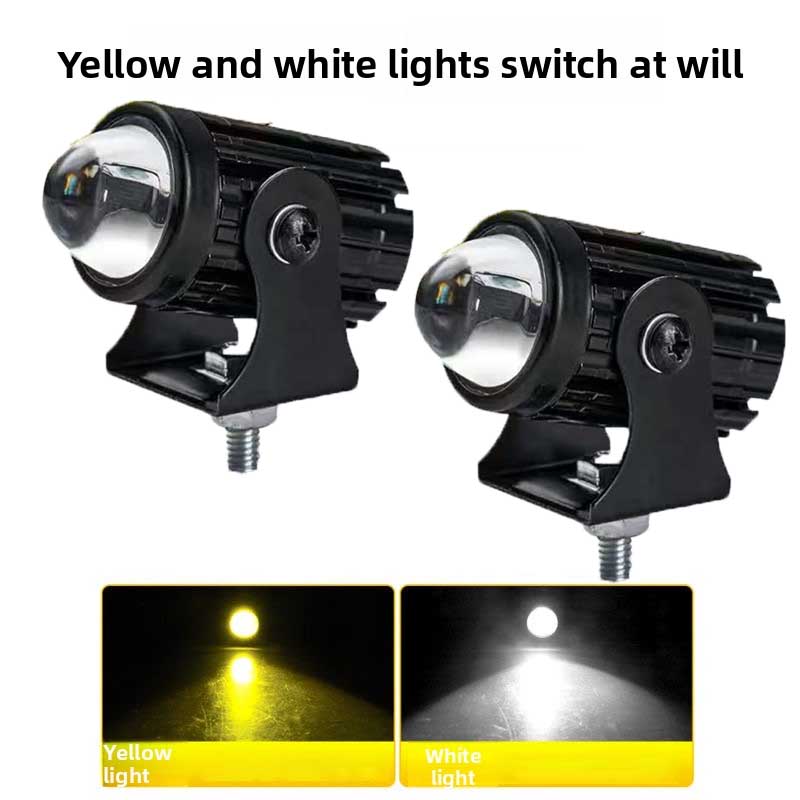 1PCS/2PCS 100W 30000LM Univers - đánh giá và giá Universal Motorcycle Led Headlight Projector