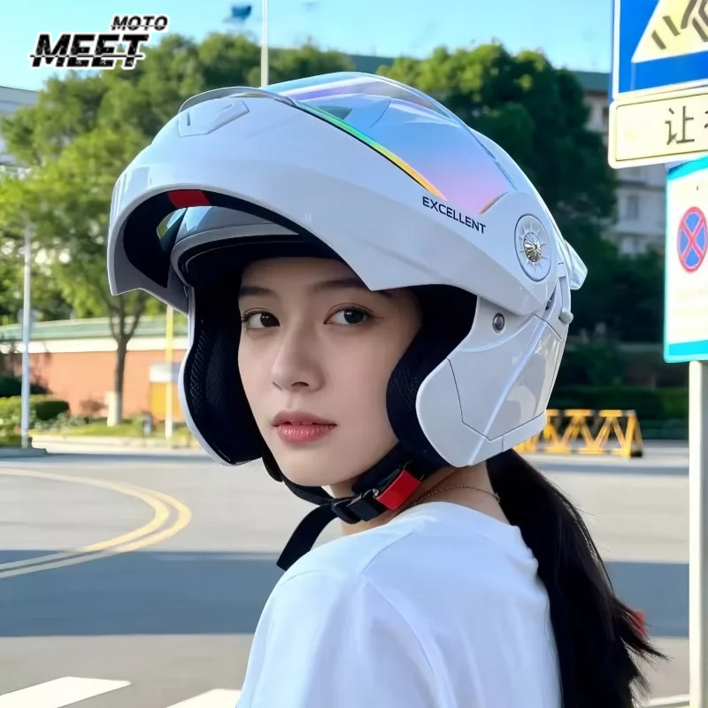 Four‑Season Modular Motorcycle - đánh giá và giá Motorcycle Helmet Inner Sun Visor Lens