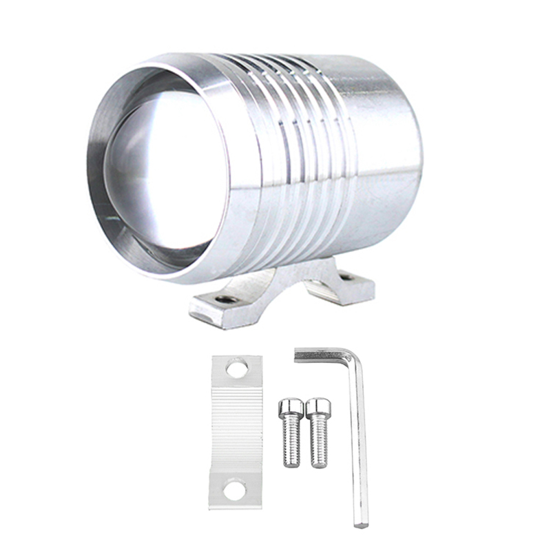 External Motorcycle U2 Spotlig - đánh giá và giá Universal Motorcycle Led Headlight Projector