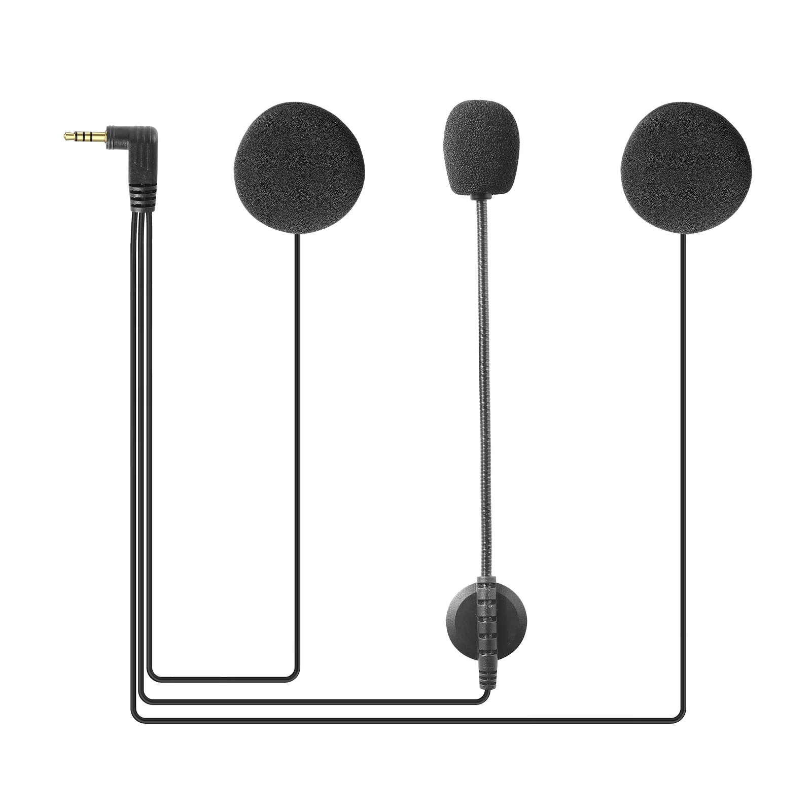 Tai Nghe 3.5MM Micro Phụ Kiện  - đánh giá và giá Universal Motorcycle Helmet Intercom Headset