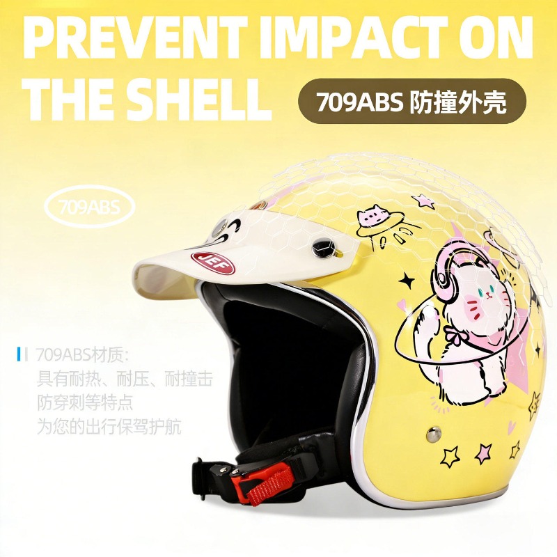 Retro Vintage Small Shell 3/4  - đánh giá và giá Vintage Open Face Retro Helmet