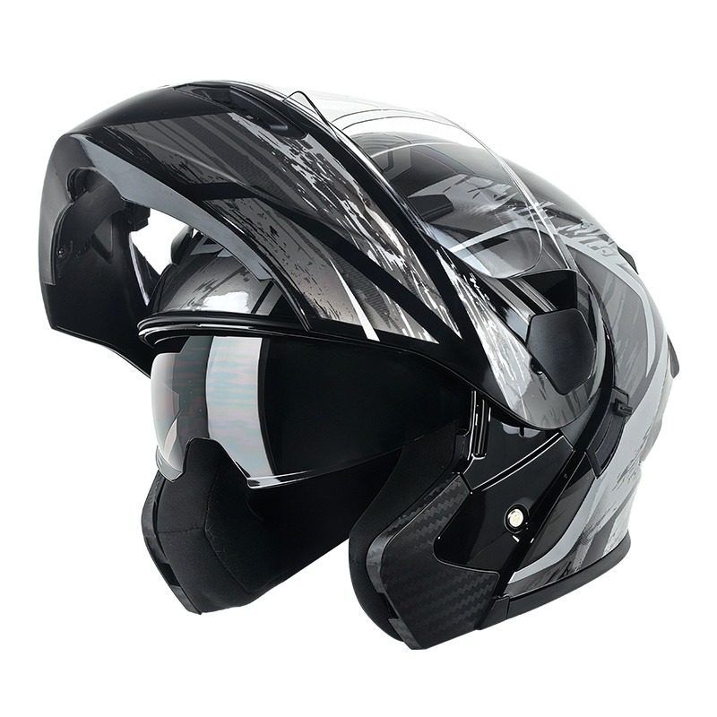 Dual Visor Modular Flip Up Mot - đánh giá và giá Modular Flip Up Motorcycle Helmet Dot Approved