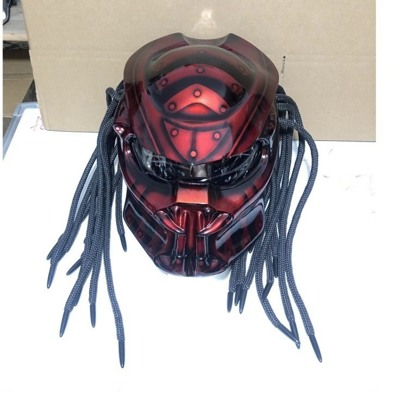 HOT Racing Predator Carbon Fib - đánh giá và giá Custom Predator Motorcycle Helmet