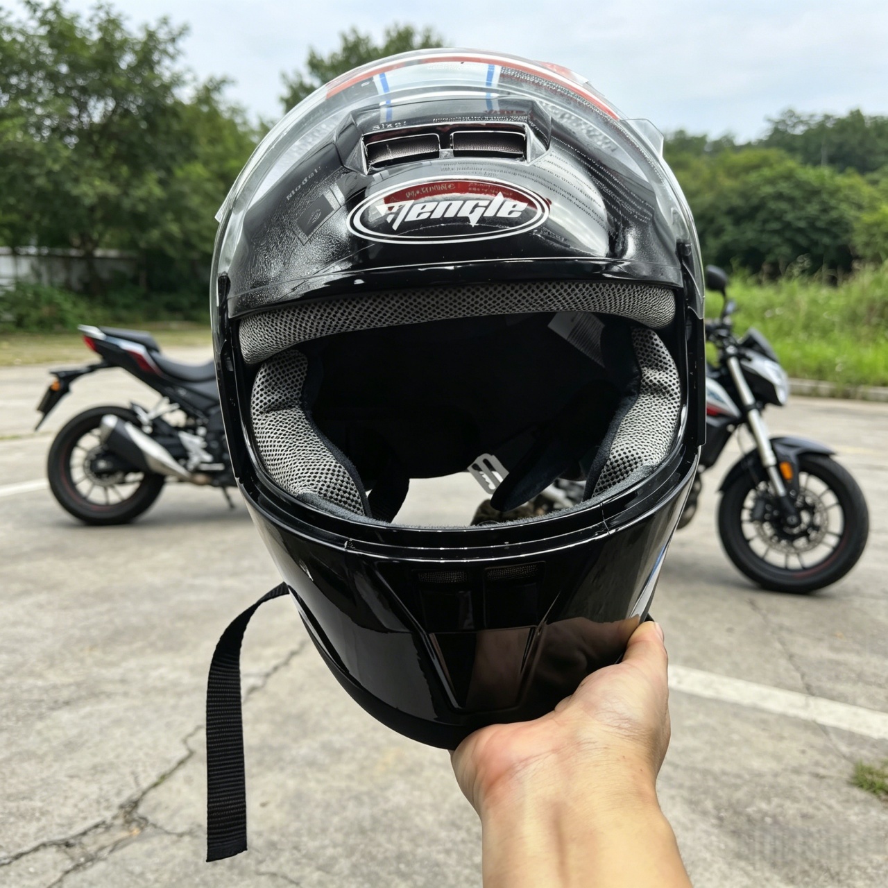 Full Face Motorcycle Helmet Du - đánh giá và giá Dual Visor Motorcycle Racing Helmet