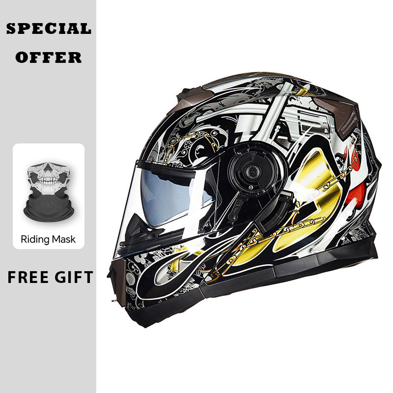 Motorcycle Helmets Modular Fli - đánh giá và giá Modular Flip Up Motorcycle Helmet Dot Approved