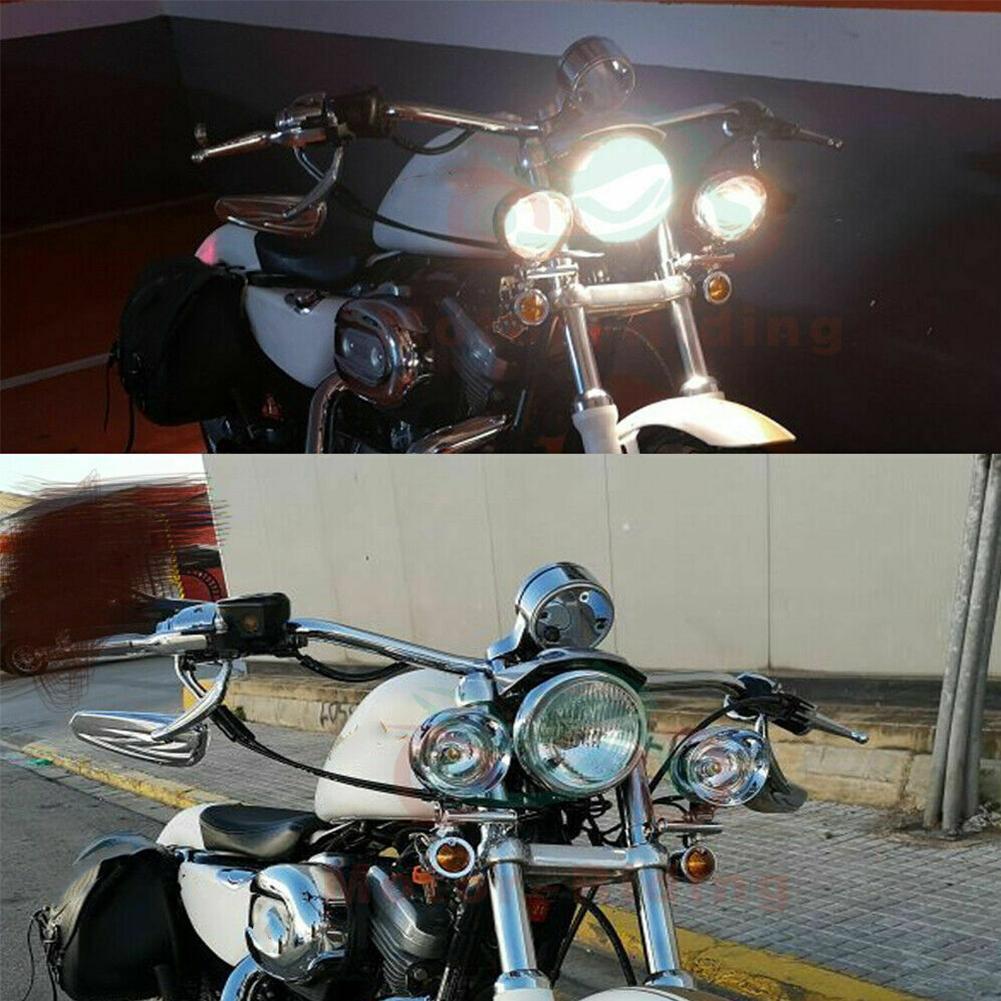 Chrome Universal Motorcycle Fo - đánh giá và giá Universal Motorcycle Led Headlight Projector