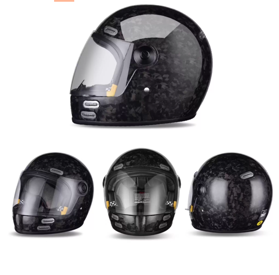 High strength and lightweight  - đánh giá và giá Carbon Fiber Lightweight Motorcycle Helmet