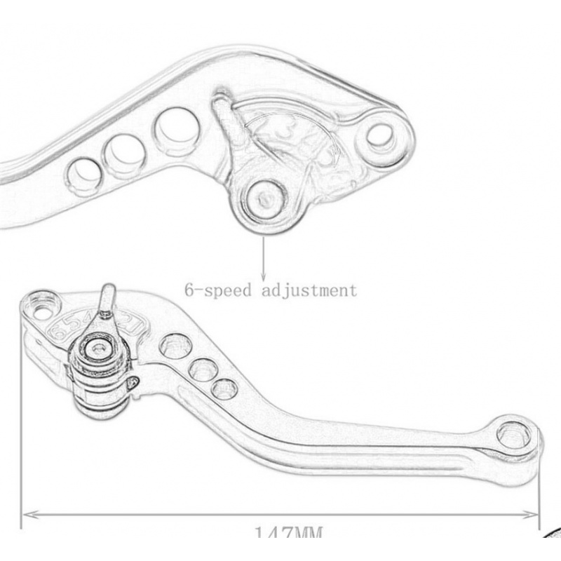 For Honda REBEL/CM/CMX 300/500 - đánh giá và giá Cnc Aluminum Adjustable Brake Clutch Levers