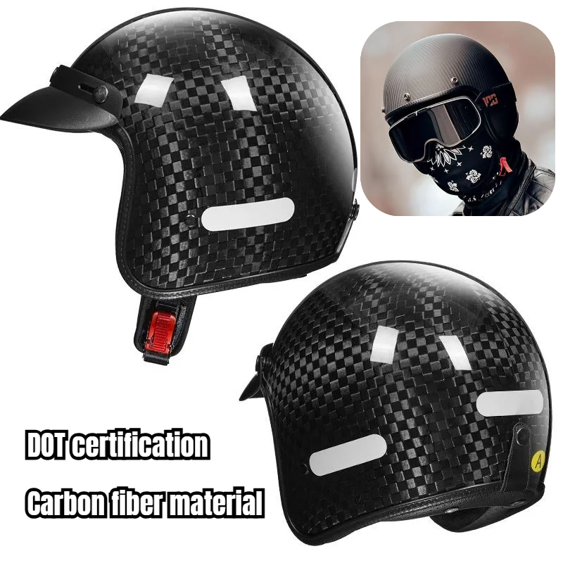 DOT Retro Open Face Motorcycle - đánh giá và giá Vintage Open Face Retro Helmet