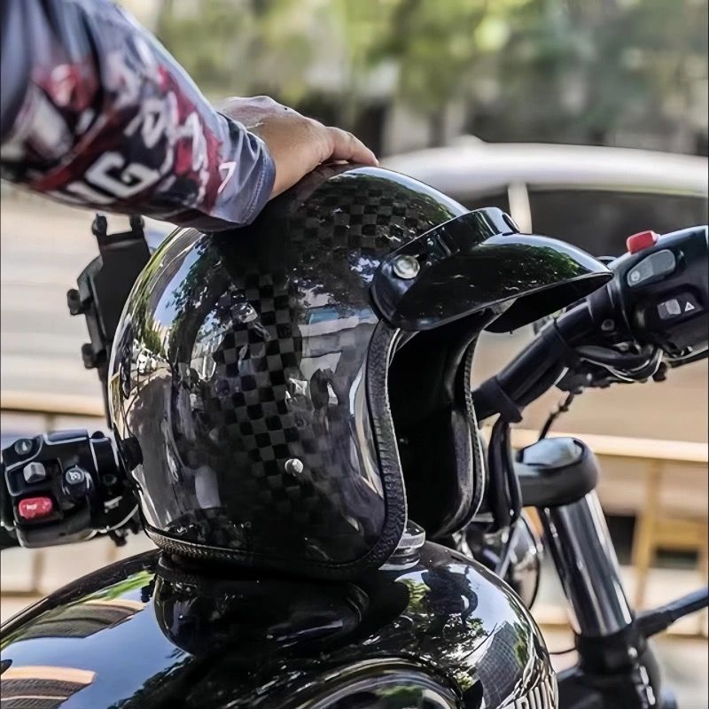 DOT Retro Open Face Motorcycle - đánh giá và giá Vintage Open Face Retro Helmet