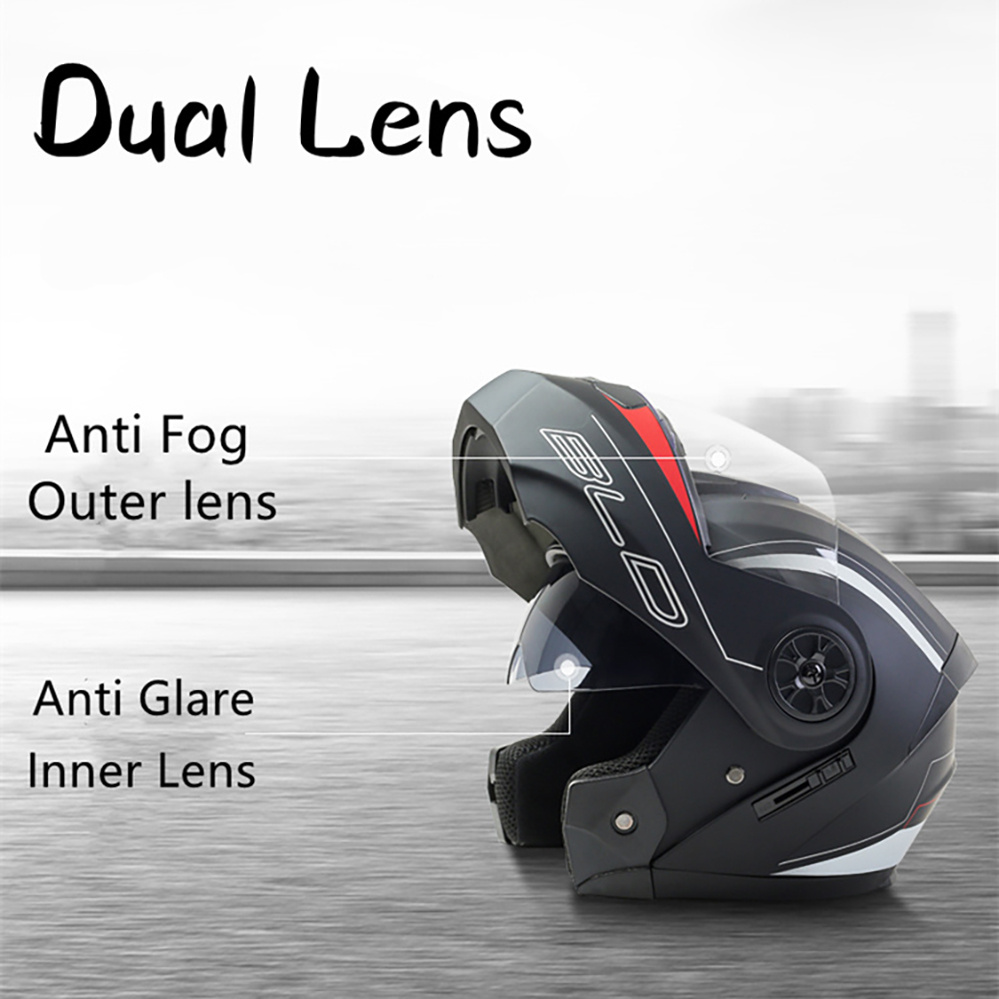 Modular Motorcycle Helmet Dual - đánh giá và giá Motorcycle Helmet Inner Sun Visor Lens