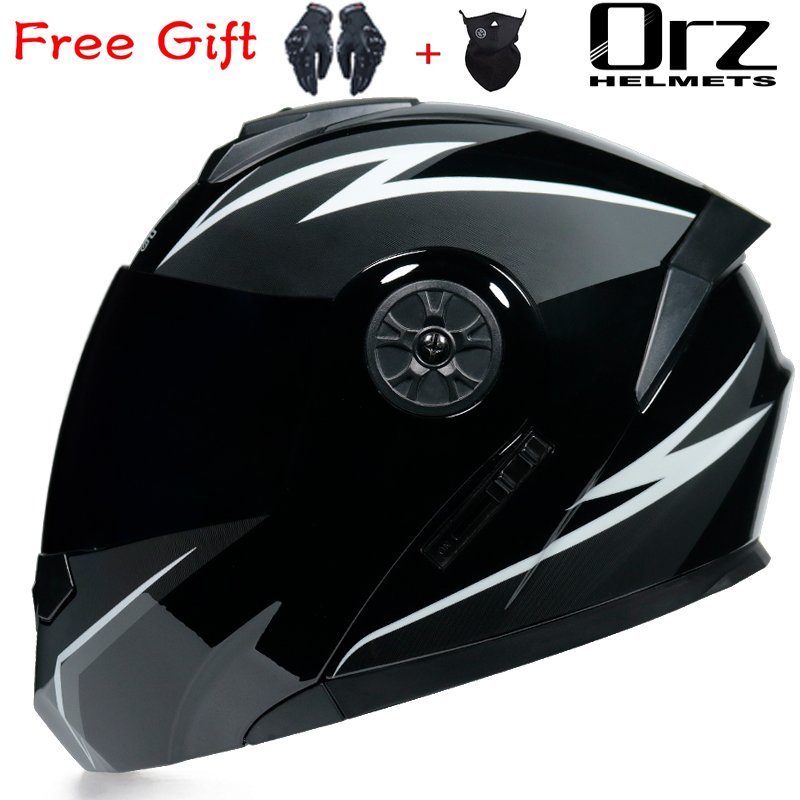 ORZ-161 Latest DOT Approved Sa - đánh giá và giá Dual Visor Motorcycle Racing Helmet