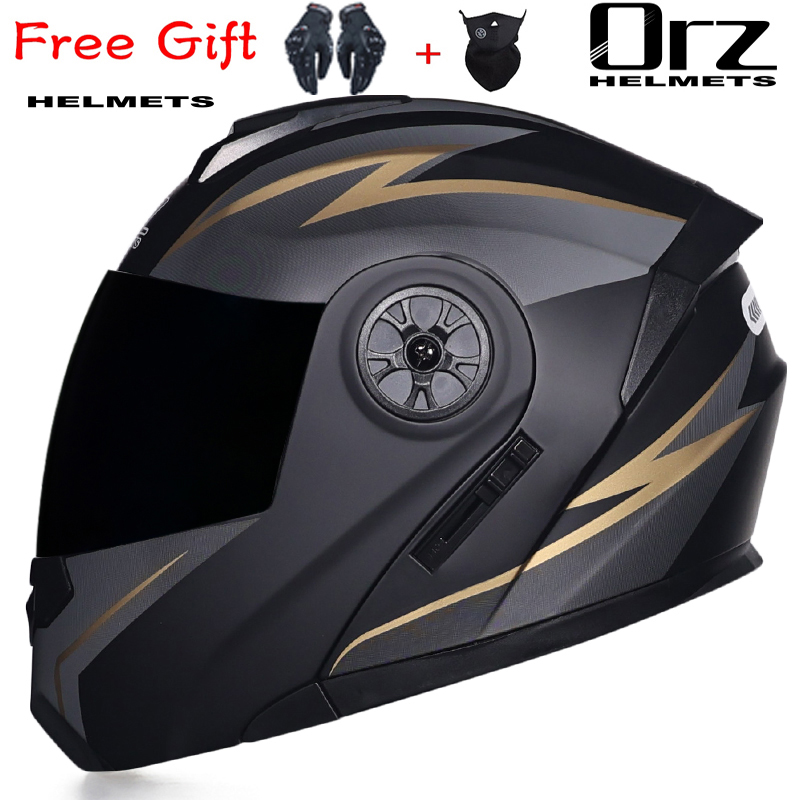 ORZ-161 Latest DOT Approved Sa - đánh giá và giá Dual Visor Motorcycle Racing Helmet