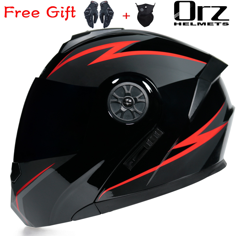ORZ-161 Latest DOT Approved Sa - đánh giá và giá Dual Visor Motorcycle Racing Helmet