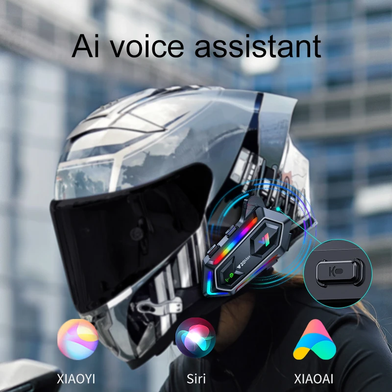 Y20 MAX Motorcycle Helmet Inte - đánh giá và giá Universal Motorcycle Helmet Intercom Headset