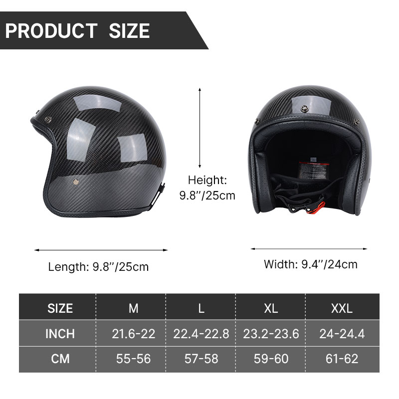 Super Lightweight Carbon Fiber - đánh giá và giá Carbon Fiber Lightweight Motorcycle Helmet