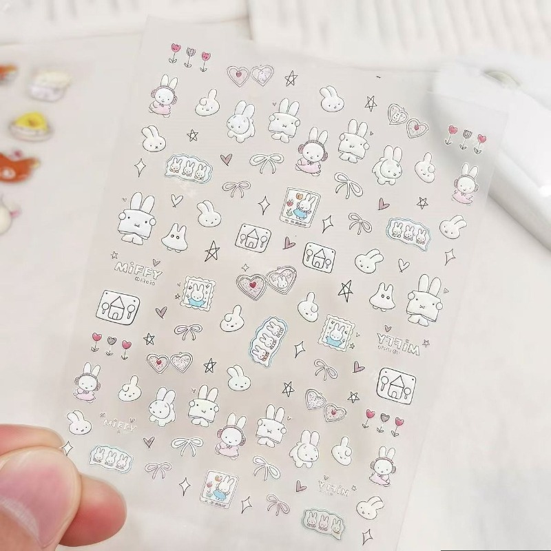 Miffy cartoon nail stickers an - đánh giá và giá Atv Parts