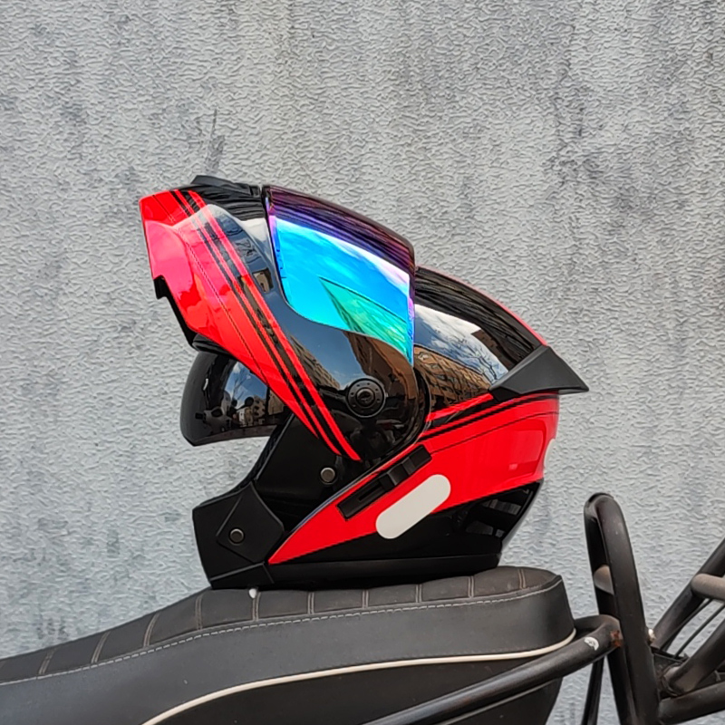 ORZ Latest DOT Approved Safety - đánh giá và giá Dual Visor Motorcycle Racing Helmet