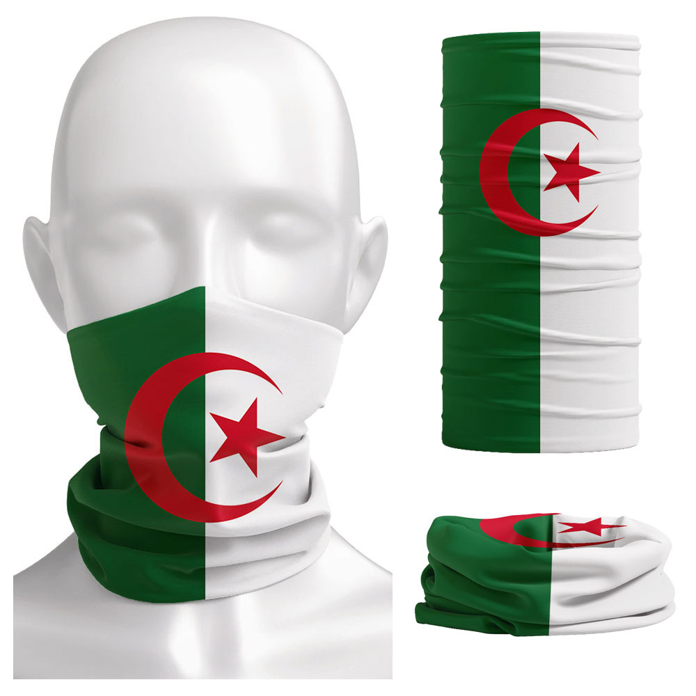 Algeria Flag Printed Bandana H - đánh giá và giá Riding Gear