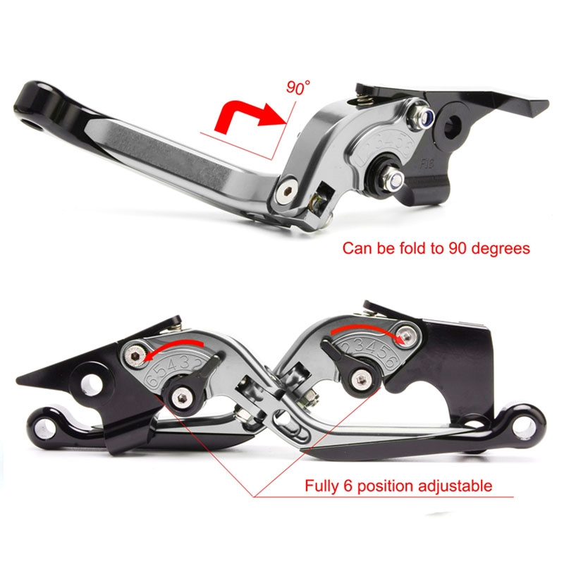 For MT-07 FZ-07 MT 07 FZ07 MT0 - đánh giá và giá Cnc Aluminum Adjustable Brake Clutch Levers