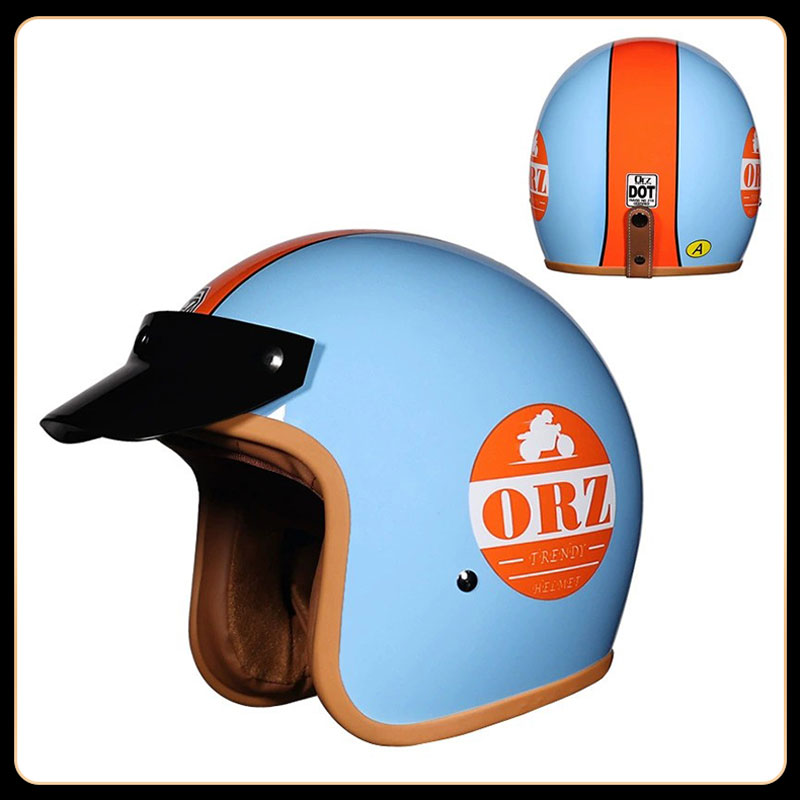 Retro Vintage 3/4 Open Face He - đánh giá và giá Vintage Open Face Retro Helmet