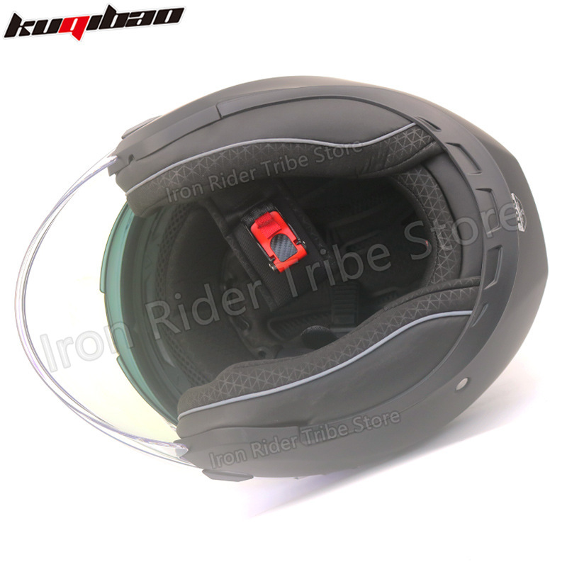 Kuqibao Dual Lens Modular Flip - đánh giá và giá Modular Flip Up Motorcycle Helmet Dot Approved